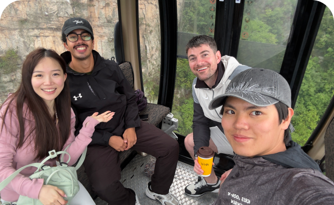 Travellers supported by the TX team